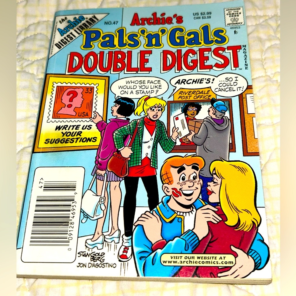 📚BOOK SALE 5 for $20📚 Pals and Gals Double Digest No. 47 March 2000